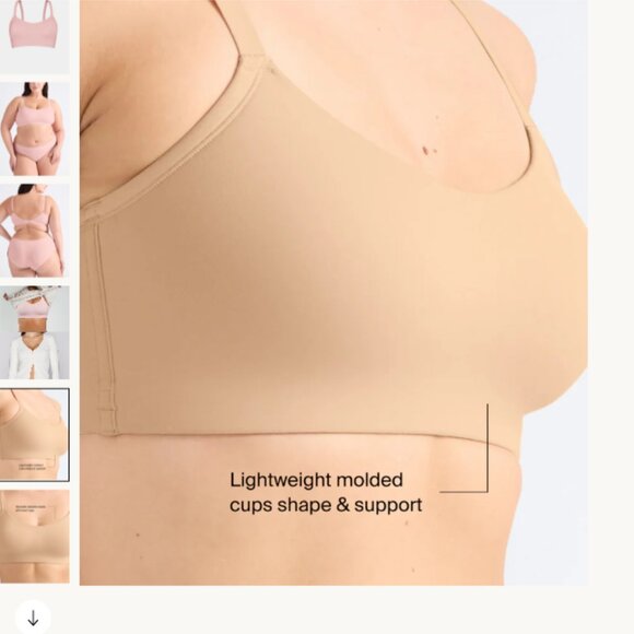 NWTs Knix | The One&Only Scoop Bra® - ButterCup Yellow - Size M Fits 34A-C - Picture 4 of 6